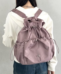 Thenorthface巾着型バッグ ショルダーリュックナップサックピンク THE NORTH FACE ザノースフェイス バッグ メンズ レディース
