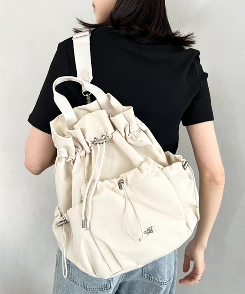【jiro 】THE NORTH FACE 巾着型 ショルダー リュック THE NORTH FACE デイバック リュック 国内未発売 FACE(ザ