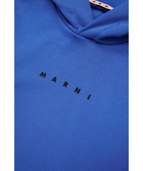 MARNI(マルニ)の「キッズ プルオーバーパーカー MARNI KID(パーカー・キッズ・ブルー/ブラック/グレー・10Y/14Y/12Y/8Y/6Y/4Y)」の4枚目の写真