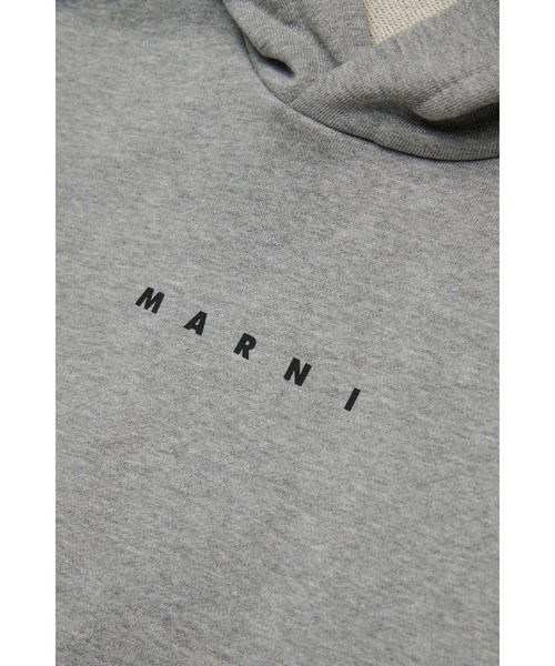MARNI(マルニ)の「キッズ プルオーバーパーカー MARNI KID(パーカー・キッズ・ブルー/ブラック/グレー・10Y/14Y/12Y/8Y/6Y/4Y)」の9枚目の写真