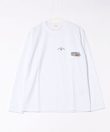 CONVERSE（コンバース）の「【CONVERSE/コンバース】アムンゼン ワンポイント刺繍 ロンＴ（Tシャツ/カットソー・メンズ）」