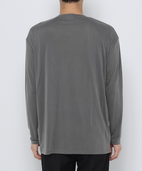 HARE（ハレ）の「アシメギャザーカットソー(HARE)（Tシャツ/カットソー・メンズ・パープル/ブラック/グレー・FREE）」の17枚目の写真