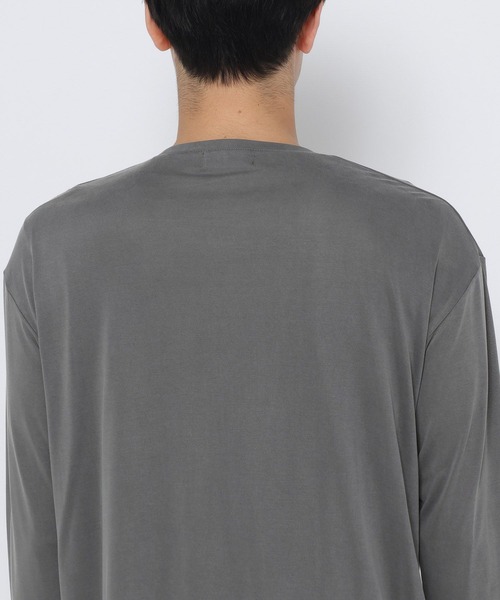 HARE（ハレ）の「アシメギャザーカットソー(HARE)（Tシャツ/カットソー・メンズ・パープル/ブラック/グレー・FREE）」の20枚目の写真