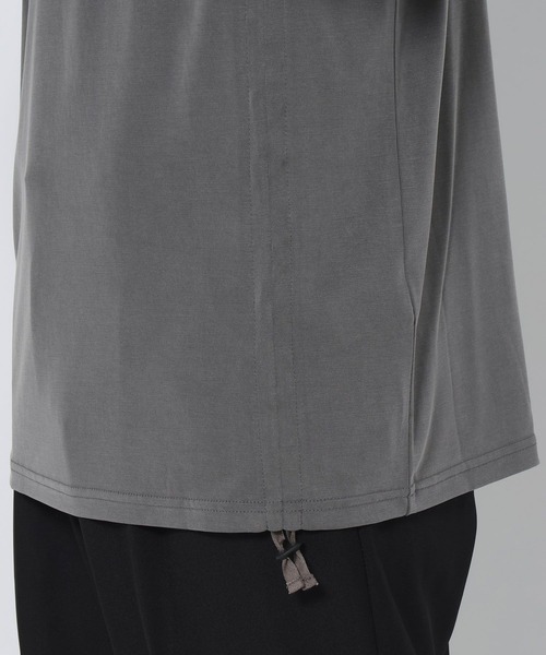 HARE（ハレ）の「アシメギャザーカットソー(HARE)（Tシャツ/カットソー・メンズ・パープル/ブラック/グレー・FREE）」の22枚目の写真