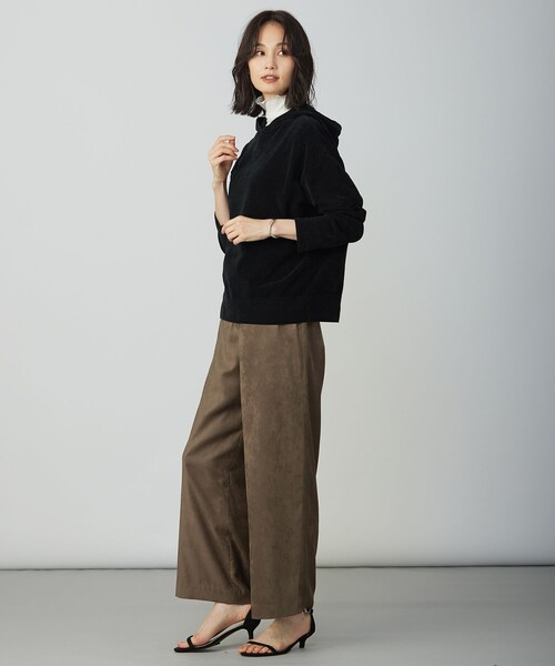 J.PRESS(ジェイプレス)の「CHENILLE フーデッド ニット(ニット/セーター・レディース・ベージュ系/ライトグレー系/ブラック系・T15/T13)」の17枚目の写真