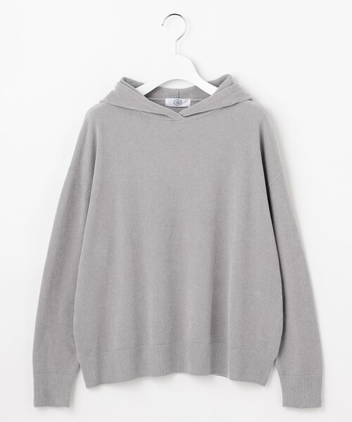 J.PRESS(ジェイプレス)の「CHENILLE フーデッド ニット(ニット/セーター・レディース・ベージュ系/ライトグレー系/ブラック系・T15/T13)」の20枚目の写真