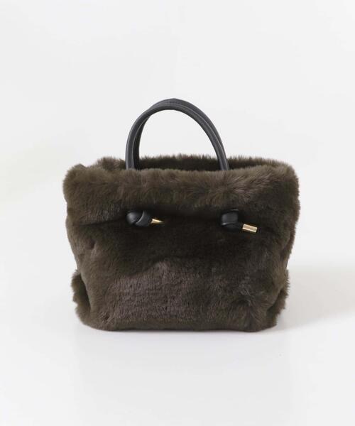 URBAN RESEARCH ROSSO WOMEN（アーバンリサーチ　ロッソ）の「VIOLAd’ORO　エコファーノットハンドル（ハンドバッグ・レディース・モカ/ブラウン系その他・-）」の5枚目の写真