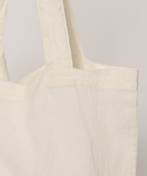 niko and...(ニコアンド)の「【NATOKii(ネイトゥーキー)】3連ロゴエコバッグ(エコバッグ/サブバッグ・メンズ・ライトグレー/レッド・FREE)」の12枚目の写真