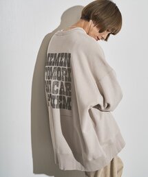 Whim Gazette | 【GEMINI】オーバーバックプリントスウェット(スウェット)