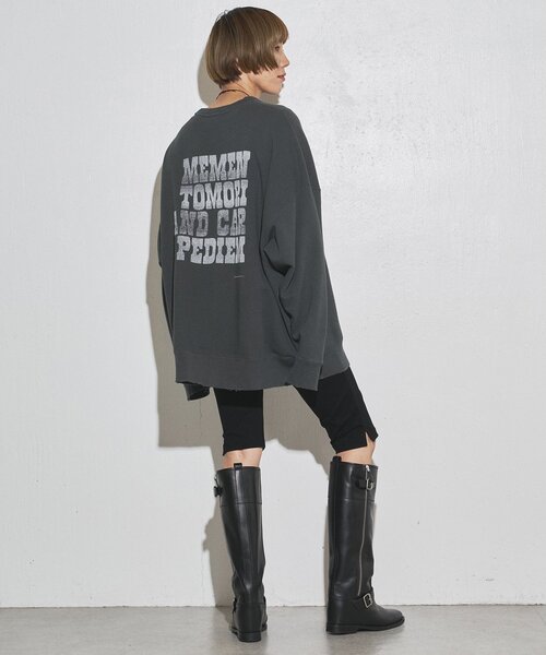 Whim Gazette（ウィムガゼット）の「【GEMINI】オーバーバックプリント