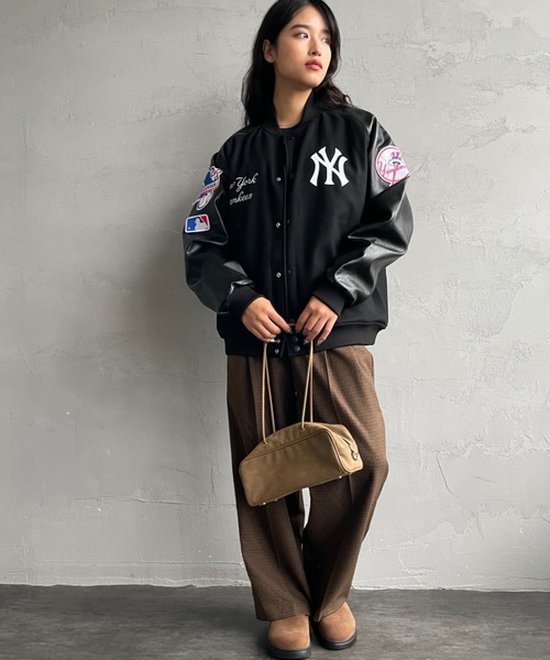 セール】[FANATICS/ファナティクス] 別注 MLBロゴワッペン メルトン