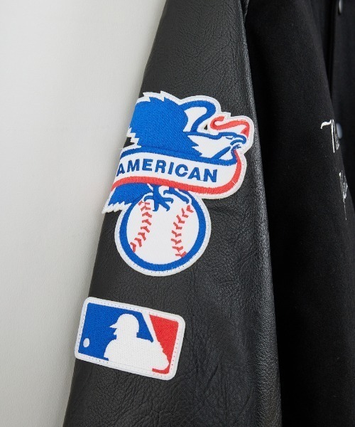 FANATICS/ファナティクス] 別注 MLBロゴワッペン メルトン