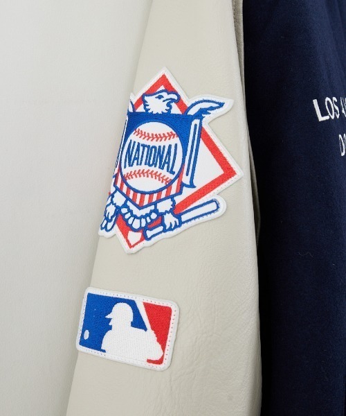 ファナティクス ロサンゼルス ドジャース メルトン スタジャン ベージュ 楽天市場】LA ドジャース スタジャン 47 Brand MLB オフィシャル