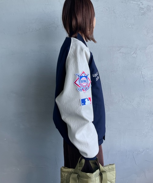 ファナティクス ロサンゼルス ドジャース メルトン スタジャン ベージュ ファナティクス Fanatics MLB ロサンゼルス ドジャース