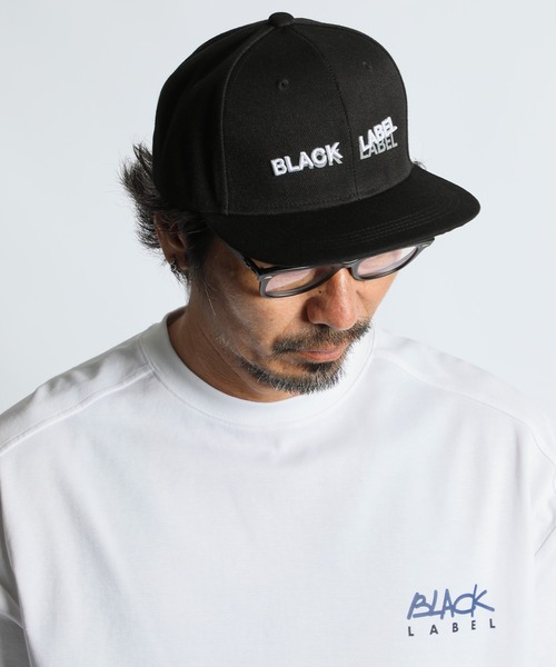 The DUFFER of ST.GEORGE（ザダファーオブセントジョージ）の「〔BLACK LABEL〕ORIGINAL FLAT VISOR CAP ：オリジナル フラットバイザー キャップ（キャップ・メンズ・ブラック/グレー・F）」の2枚目の写真