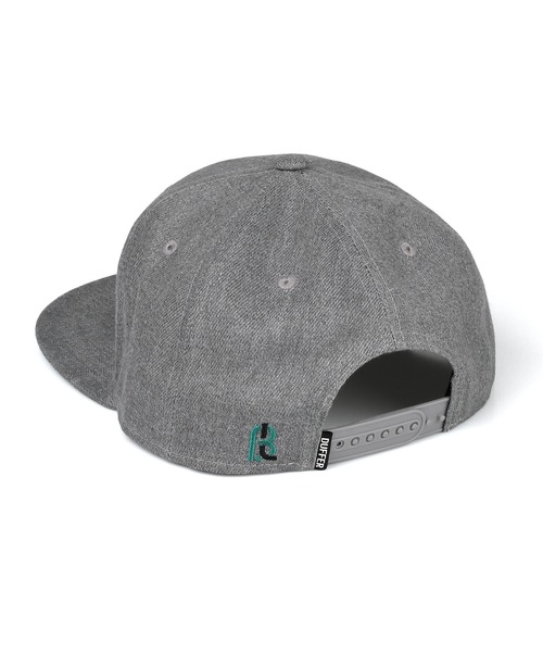 The DUFFER of ST.GEORGE（ザダファーオブセントジョージ）の「〔BLACK LABEL〕ORIGINAL FLAT VISOR CAP ：オリジナル フラットバイザー キャップ（キャップ・メンズ・ブラック/グレー・F）」の7枚目の写真