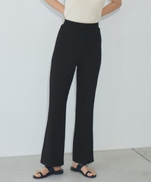 BAMBI WATER（バンビウォーター）の「履くだけで理想のボディライン ガードル付きリブフレアパンツ リラックスパンツ（その他パンツ）」