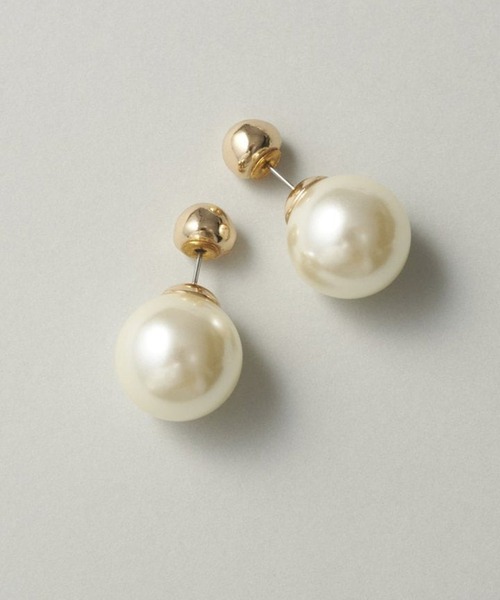 GOLDY(ゴールディ)の「【GOLDY】ビッグ パール 2WAY ピアス 1251010(ピアス(両耳用)・レディース・シルバー/シルバー系その他/ゴールド/ゴールド系その他2・FREE)」の11枚目の写真