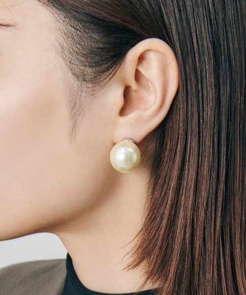GOLDY(ゴールディ)の「【GOLDY】ビッグ パール 2WAY ピアス 1251010(ピアス(両耳用)・レディース・シルバー/シルバー系その他/ゴールド/ゴールド系その他2・FREE)」の9枚目の写真