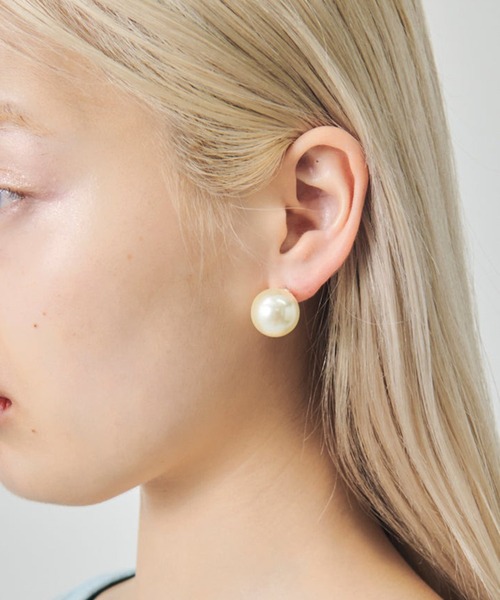 GOLDY(ゴールディ)の「【GOLDY】ビッグ パール 2WAY ピアス 1251010(ピアス(両耳用)・レディース・シルバー/シルバー系その他/ゴールド/ゴールド系その他2・FREE)」の16枚目の写真