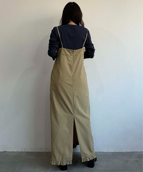 セール】裾フリルキャミワンピース（ワンピース）｜1chaku