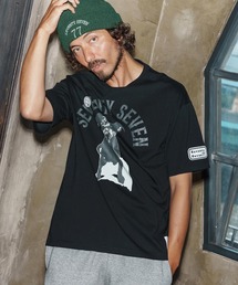 seventy seven（セブンティセブン）の「mt9996-middle onz over size S-S t-shirt(77dog) Tシャツ(7725W170)（Tシャツ/カットソー）」