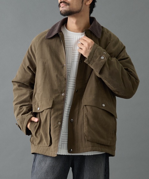 COLONY 2139（コロニートゥーワンスリーナイン）の「ハンティングパデッドジャケット（ダウンジャケット/コート・メンズ・キャメル/ブラック/オリーブ・MEDIUM/LARGE）」の3枚目の写真