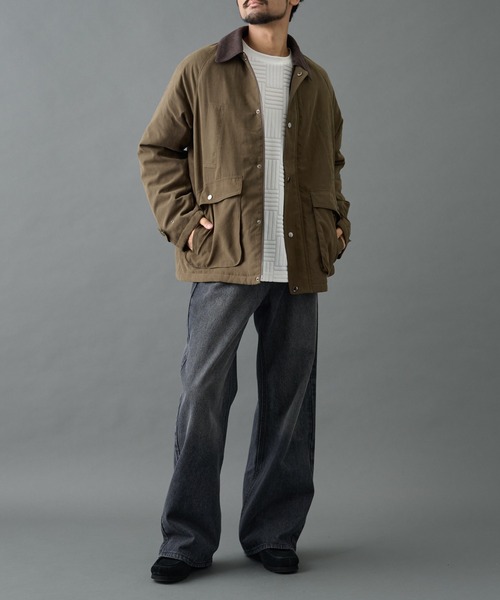 COLONY 2139（コロニートゥーワンスリーナイン）の「ハンティングパデッドジャケット（ダウンジャケット/コート・メンズ・キャメル/ブラック/オリーブ・MEDIUM/LARGE）」の20枚目の写真