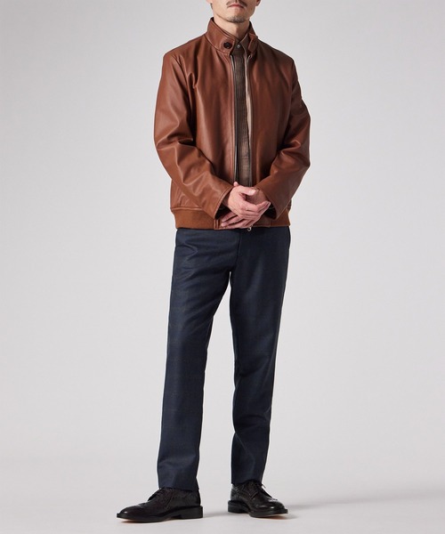 Paul Smith(ポールスミス)の「オンブレチェック テーパード トラウザーズ / 253158 UBP01(スラックス・メンズ・ネイビー/ダークグレー・SMALL/MEDIUM/LARGE/X-LARGE/XX-LARGE)」の13枚目の写真