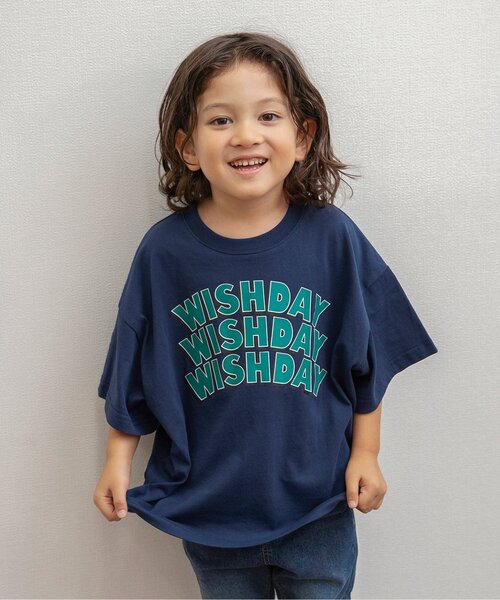 BREEZE（ブリーズ）の「【2Pセット/ジュニア対応】3way袖プリントTシャツ（Tシャツ/カットソー・キッズ・ネイビー/ベージュ/オフホワイト/ブルー・130/140/150/90/100/110/120）」の7枚目の写真