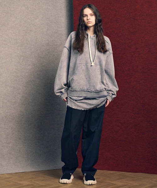 UNISEX》Cotton Like Regular-Over Set Up/コットンライクレギュラー