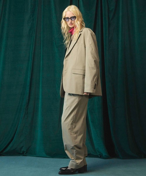 UNISEX》Cotton Like Regular-Over Set Up/コットンライクレギュラー