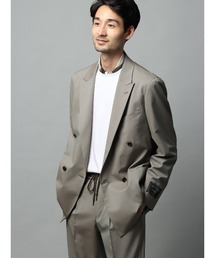 SUIT SQUARE（スーツスクエア）の「ダブルブレストジャケット CANONICO OFFLIMITS 無地（テーラードジャケット・メンズ）」