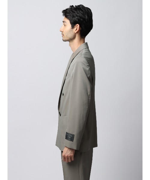 ダブルブレストジャケット CANONICO OFFLIMITS 無地（テーラード