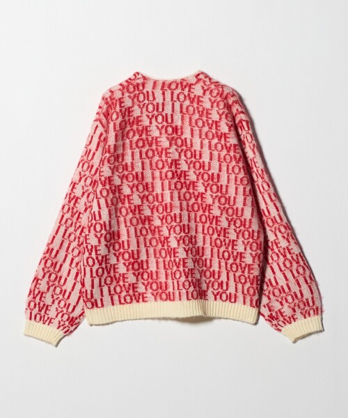 TOWNCRAFT（タウンクラフト）の「【別注】＜TOWNCRAFT＞ニットカーディガン（カーディガン/ボレロ・レディース・ダークブラウン/レッド・FREE）」の13枚目の写真