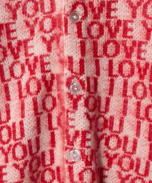 TOWNCRAFT（タウンクラフト）の「【別注】＜TOWNCRAFT＞ニットカーディガン（カーディガン/ボレロ・レディース・ダークブラウン/レッド・FREE）」の16枚目の写真