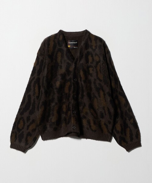 TOWNCRAFT（タウンクラフト）の「【別注】＜TOWNCRAFT＞ニットカーディガン（カーディガン/ボレロ・レディース・ダークブラウン/レッド・FREE）」の17枚目の写真