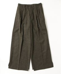 【ohta】 khaki wide pants
