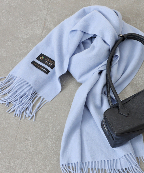 JOURNAL STANDARD（ジャーナルスタンダード）の「《追加2》Cashmere ストール（ストール/ショール・レディース・ブルー/グリーン系その他/レッド系その他/サックスブルー/ブラック/チャコールグレー/レッド・FREE）」の21枚目の写真