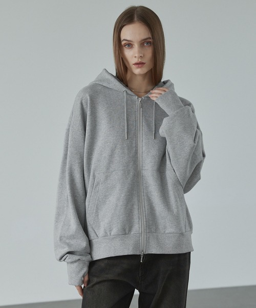 新品【Reneルネ】ウォッシャブル透かし編みダブルジップパーカー36 新品【Reneルネ】ウォッシャブル透かし編みダブルジップパーカー36