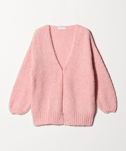 TRICOTS JEAN MARC（トリコットジーンマルク）の「【別注】＜TRICOTS JEAN MARC＞ミドルゲージ ノーボタンカーディガン（カーディガン/ボレロ・レディース・グレー系/ナチュラル/ライトピンク・FREE）」の16枚目の写真