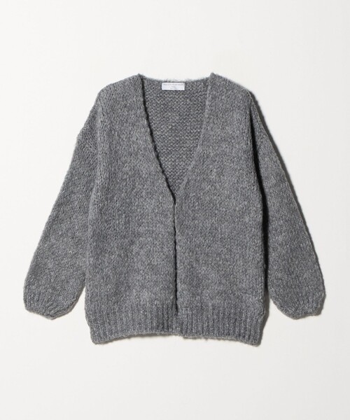 TRICOTS JEAN MARC（トリコットジーンマルク）の「【別注】＜TRICOTS JEAN MARC＞ミドルゲージ ノーボタンカーディガン（カーディガン/ボレロ・レディース・グレー系/ナチュラル/ライトピンク・FREE）」の20枚目の写真