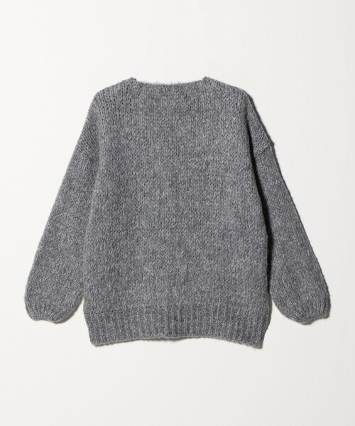 別注】＜TRICOTS JEAN MARC＞ミドルゲージ ノーボタンカーディガン