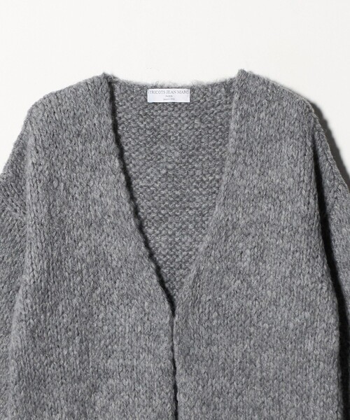TRICOTS JEAN MARC（トリコットジーンマルク）の「【別注】＜TRICOTS JEAN MARC＞ミドルゲージ ノーボタンカーディガン（カーディガン/ボレロ・レディース・グレー系/ナチュラル/ライトピンク・FREE）」の22枚目の写真