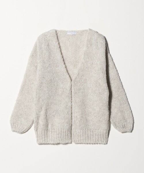 別注】＜TRICOTS JEAN MARC＞ミドルゲージ ノーボタンカーディガン