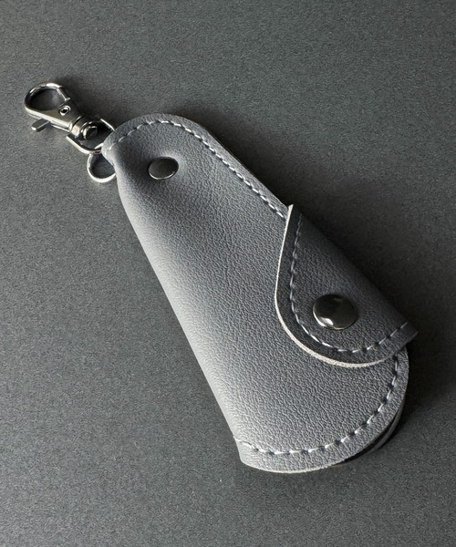 CALIFORNIA OUTFITTERS（カリフォルニア アウトフィッターズ）の「9C32 PUレザーケース付 ポータブルシューホーン ミニ 持ち運び 靴べら（キーホルダー・メンズ・ブラック/ブラウン/グレー・ONESIZE）」の7枚目の写真