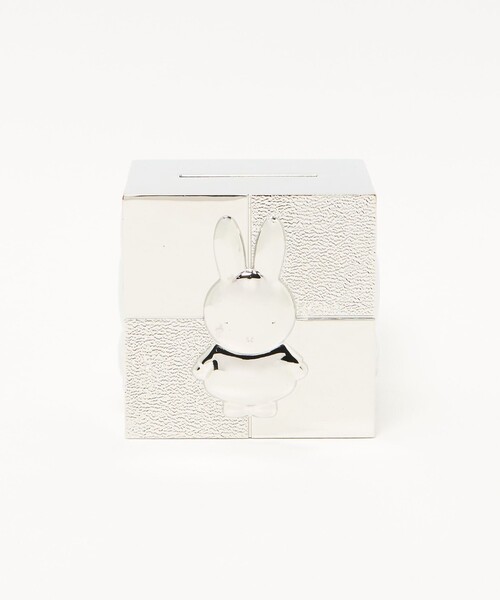 UNITED ARROWS(ユナイテッドアローズ)の「<ZILVERSTAD>MIFFY MONEY BOX CUBE(その他雑貨・レディース・シルバー・FREE)」の1枚目の写真