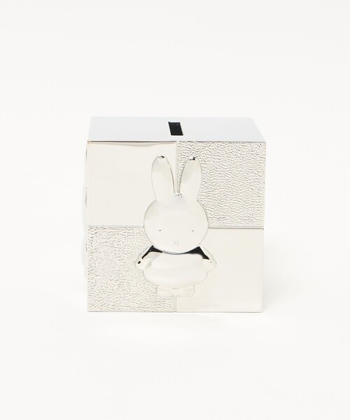 UNITED ARROWS(ユナイテッドアローズ)の「<ZILVERSTAD>MIFFY MONEY BOX CUBE(その他雑貨・レディース・シルバー・FREE)」の2枚目の写真