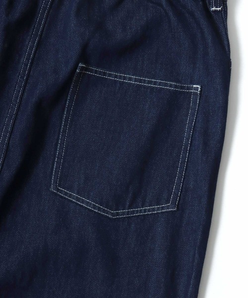 Lazar（ラザル）の「Denim Baker Pants/バギーシルエット デニム ベイカーパンツ/イージーパンツ（デニムパンツ・メンズ・ブラック/インディゴブルー・マルチサイズ）」の21枚目の写真