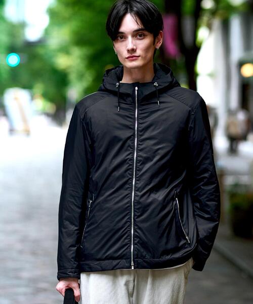 DRESSTERIOR（ドレステリア）の「LIMONTA スーパーライト パデッドパーカー（ブルゾン・メンズ・ブラック/キャメル・90/91/92/94）」の2枚目の写真